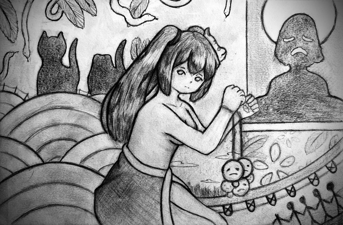 happy halloween yall #初音ミク #結ンデ開イテ羅刹ト骸