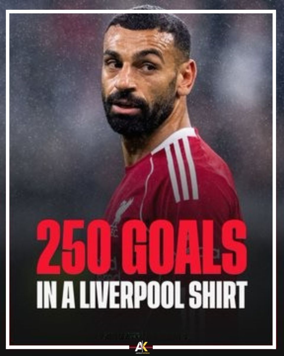 250 goals in a Liverpool shirt for the Egyptian King 👑🇪🇬

A legend. A machine. A moment. 🔴⚽️