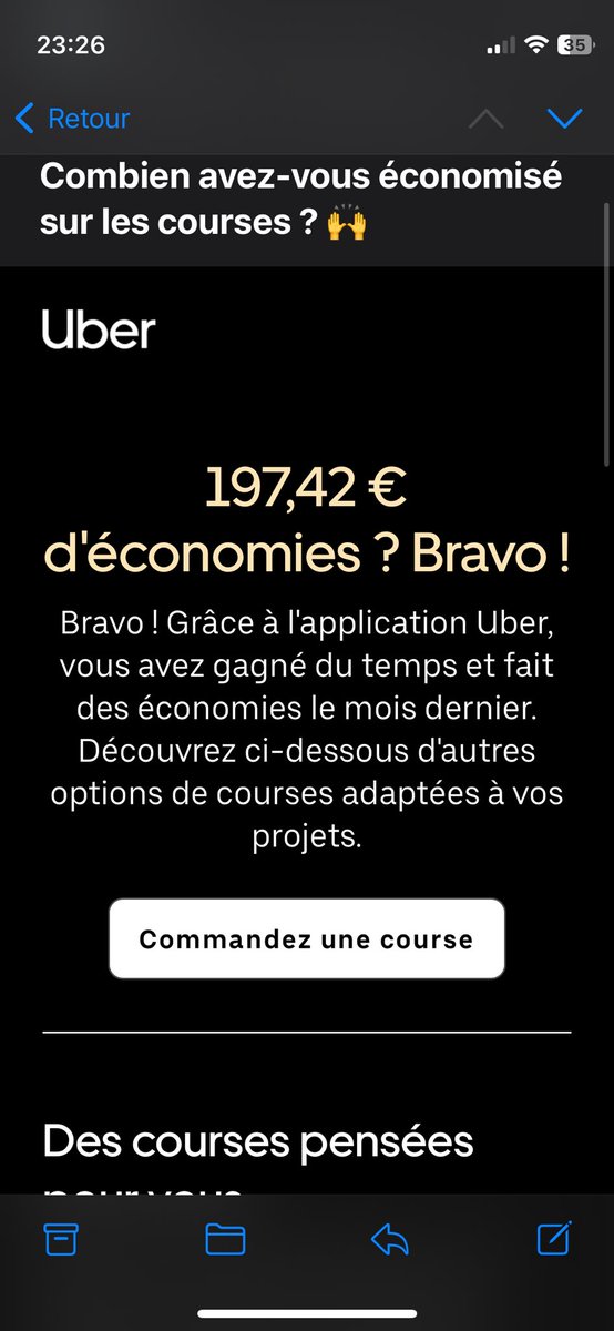 Renta uber prenium finalement