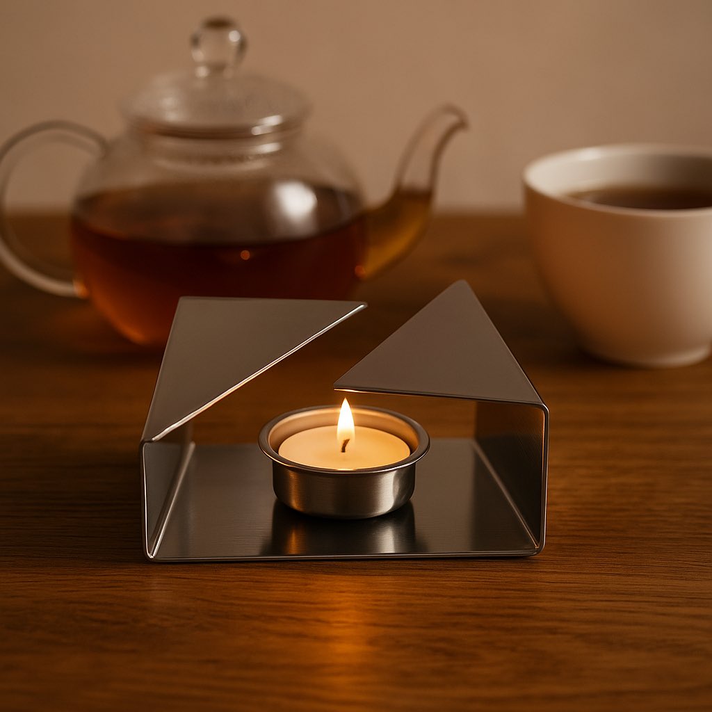 Tom51395455's tweet image. Ein Hauch von Wärme für kalte Tage

Dieser Teekannenwärmer aus Chromstahl bringt Licht und Ruhe auf den Tisch. 

weinkistenholz.ch/2025/11/01/etw…

#teewärmer #rechaud #chromstahl #teegenuss #wohnideen #gemütlichkeit #designklassiker #tischdeko #teeliebhaber #weinkistenholz