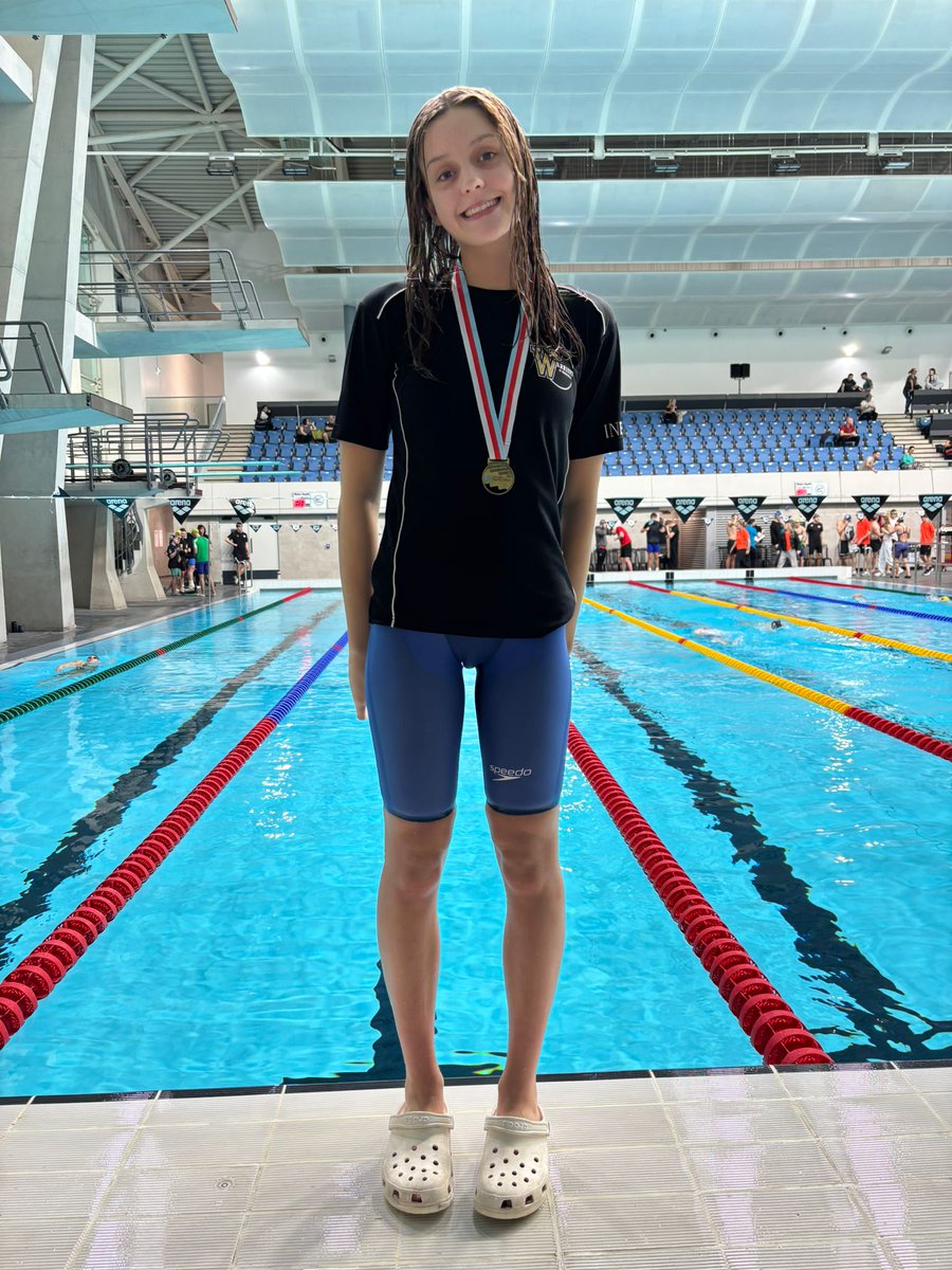 Congratulations to Jess on day 1 of Swim England North West Winter Regionals with Gold 🥇 in the 200M Backstroke and a Winter National qualifying time 🙌💛💪