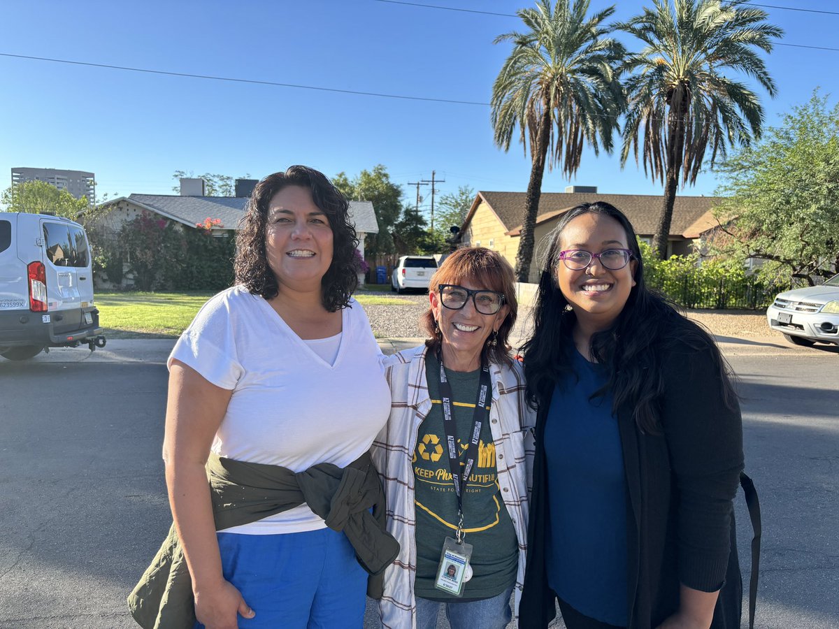 This morning, I joined neighbors to plant trees 🌳 in the Whitton District with <a href="/KPB_AZ/">Keep Phx Beautiful</a> and later met with residents at Sueño Park to help shape the future of <a href="/PhoenixParks/">Phoenix Parks and Recreation</a>.

It’s inspiring to see neighbors leading the way in keeping District 4 vibrant and united.