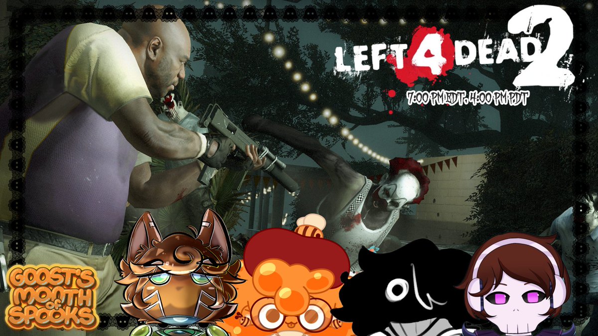 yourlocalgoost's tweet photo. 🕸️DAY 19🕸️
wait October is over, why are we still going

11/01 - 7:00 PM EDT, 4:00 PM PDT - only on Twitch! https://t.co/KljtMy5dKE