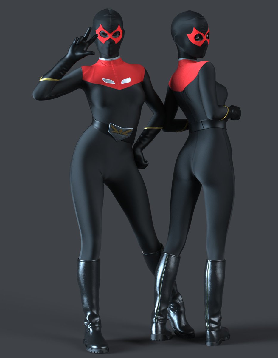 Zakoholic's tweet photo. Finished(?) modeling a new costume
#noAI

Who's next? https://t.co/c2OOOo1xqZ