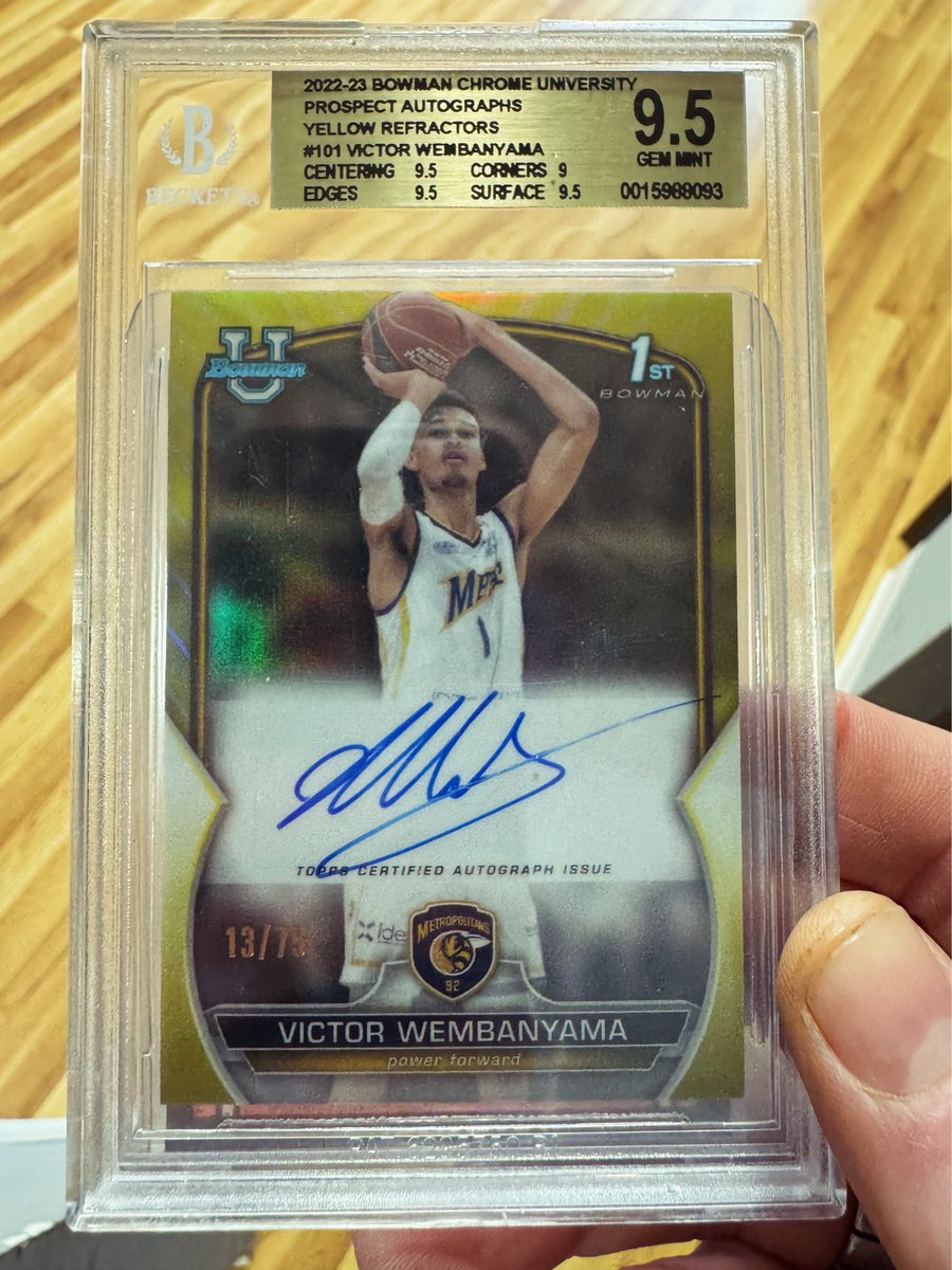 I have some Spurs fan friends that may be glad I held on to this…I just can’t decide if I should keep it longer!