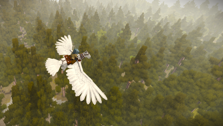 BarnLarn's tweet image. For any Vintage Story players, there's a mod out now that was inspired by my Sky Cowboys pegasi :) They created skins based on SC pegasus coats, adopted the pilot flying position and tack, and have based their pegasi on the SC broadwings🤩 

mods.vintagestory.at/pegasus