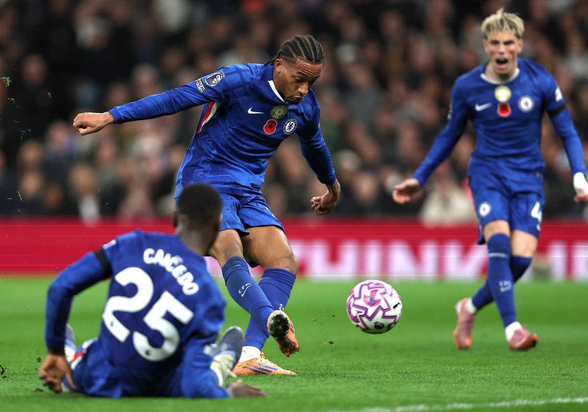 ⚽️ Joao Pedro
🅰️ Moises Caicedo
⏰ 90 minutes 

Tottenham 0-1 Chelsea.