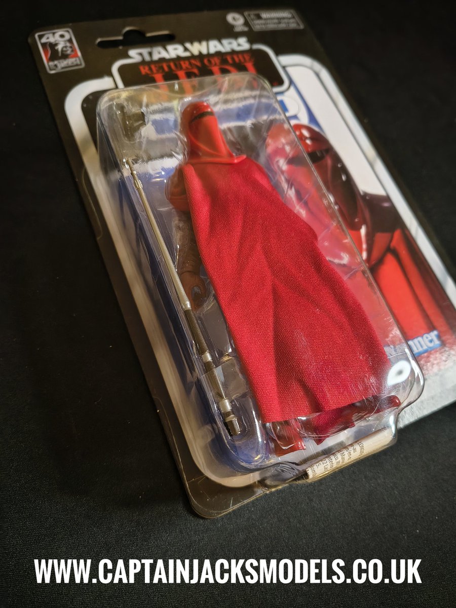 CaptainJModels's tweet image. Star Wars - The Black Series - Emperors Royal Guard - F7083 F6853 - Collectable 6 Inch Figure Set.
captainjacksmodels.co.uk

#blackseries #blackseries6inch #captainjacksmodels #royalguard #starwarsdaily #starwarsfigures #christmasgiftsideas #jointhedarkside #sixinchfigures