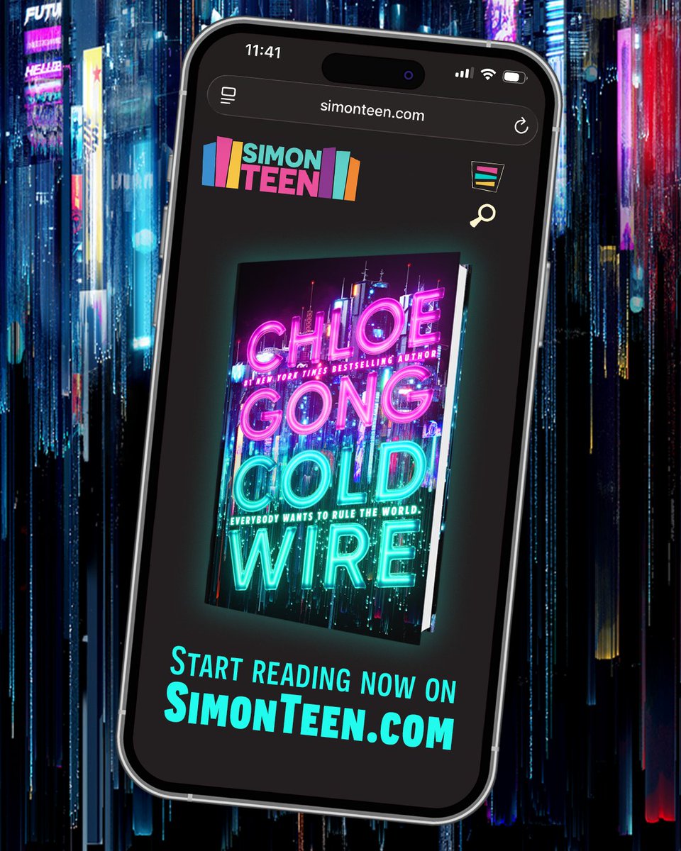 simonteen's tweet image. The future is loading... and you can get a head start reading #Coldwire right now! simonteen.com/book/coldwire/