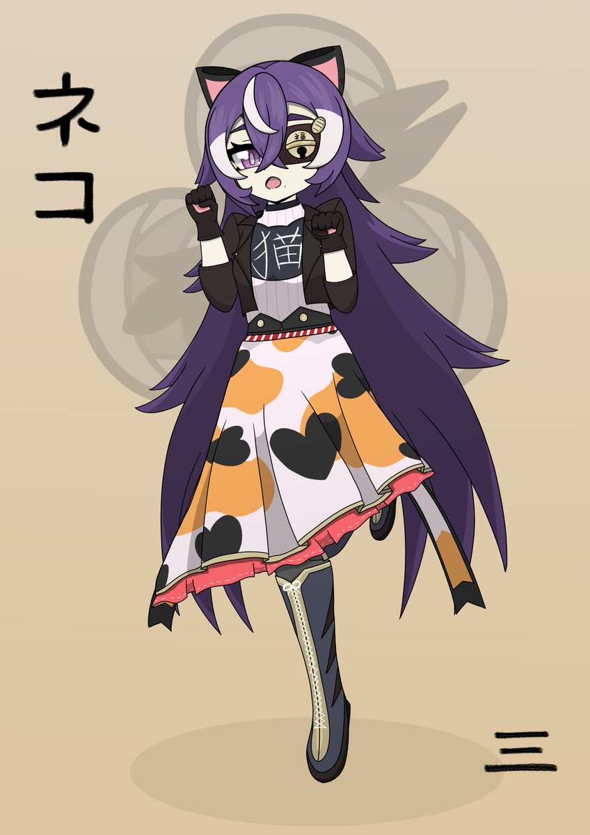 GIGishki's tweet image. Chevy fashion show #3: Neko. #GenshinImpact #Chevreuse