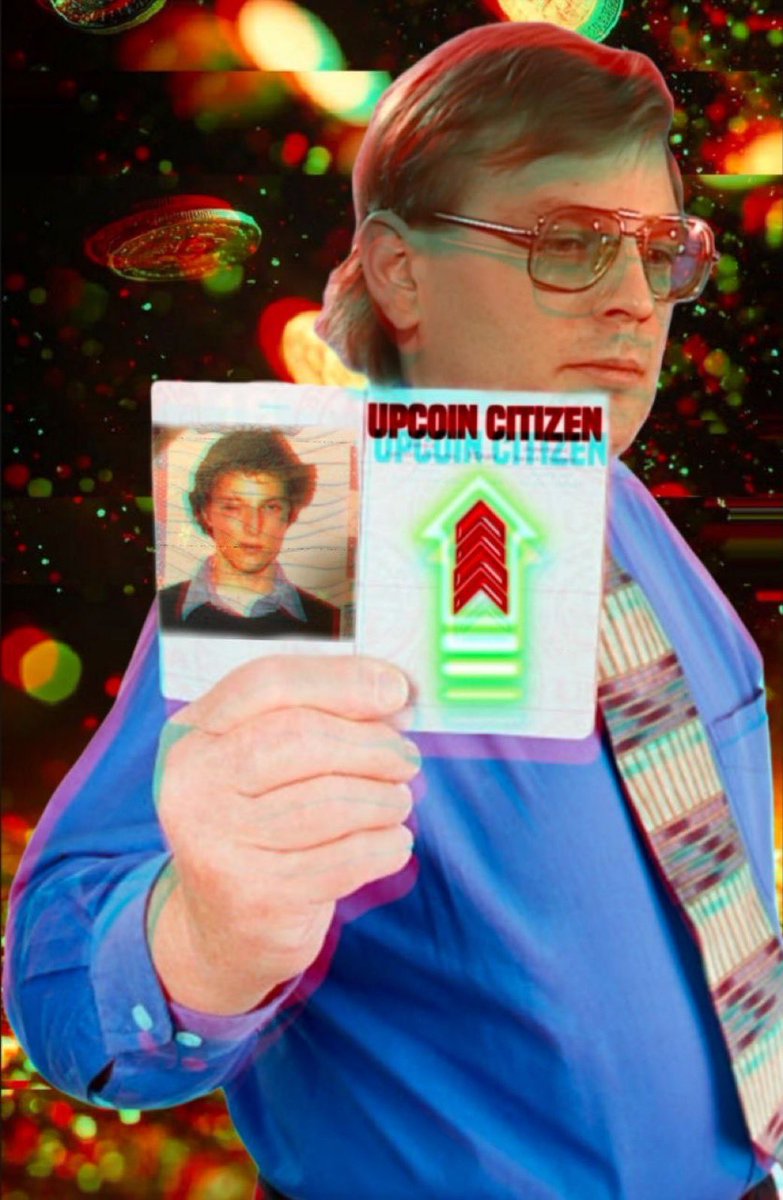 thiscoingoesup's tweet image. upcoin isn’t just a coin. it’s a mental phenomenon. a self replicating belief system disguised as a chart. people think it’s about money but it’s really about faith. every green candle is a sermon. every dip is a test.

you don’t buy upcoin, upcoin buys you. it crawls inside…