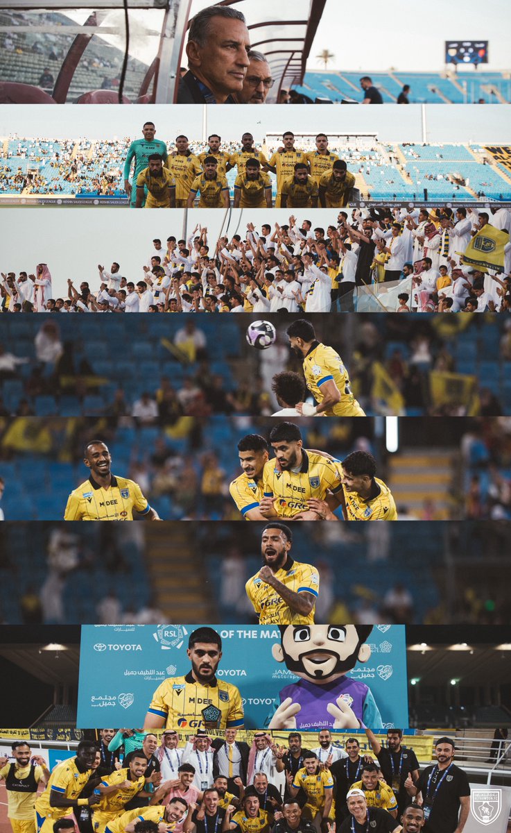 يا جمال الليلة 💫 
يا جمال #التعاون 🫶💛

#التعاون_القادسية