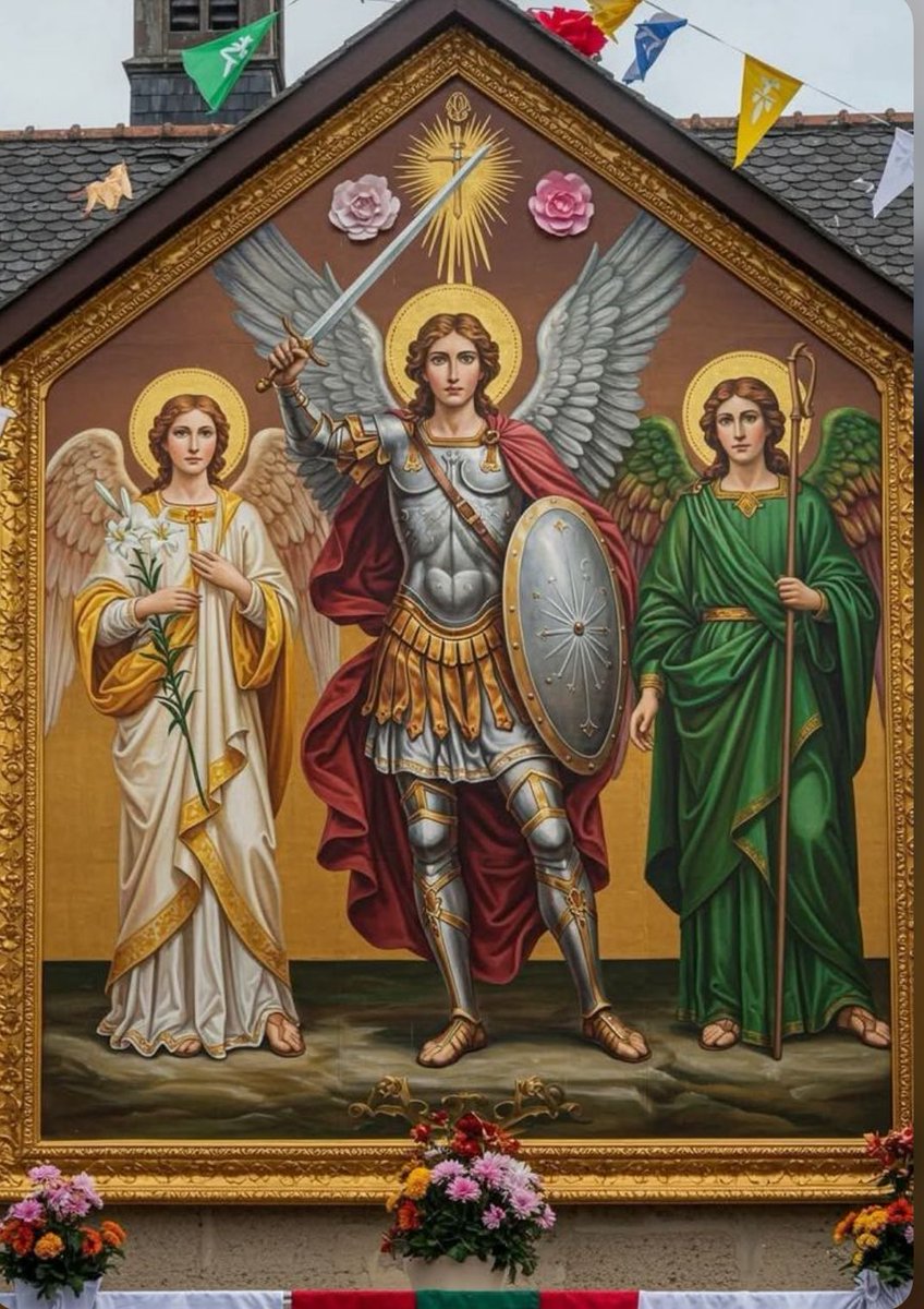 St Michael, St Gabriel, St Raphael, Ora Pro Nobis🕊️