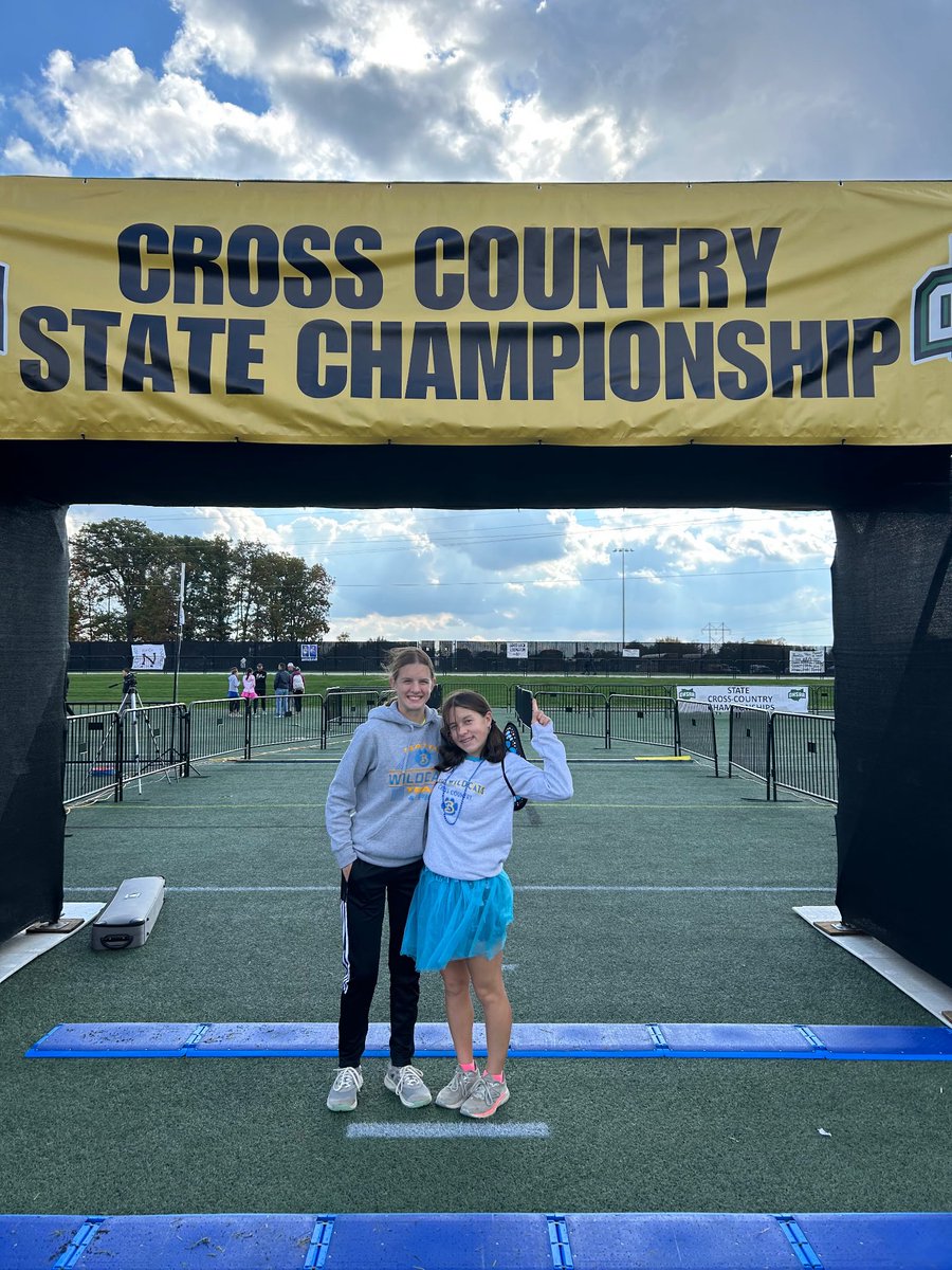 Penny Francis finished 32nd and Morgan Schrock finished 86th out of 215 runners this morning at the State XC meet!

Penny’s place earned her Second Team All-Ohio honors from the OATCCC, only the 2nd girl to ever achieve this honor.

Congrats on a great year, ladies!