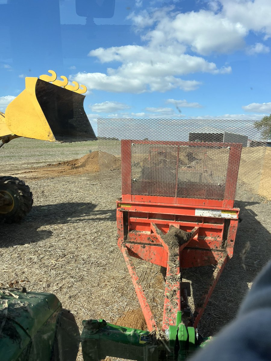 Any of you in farming apply byproducts instead of fertilizer?