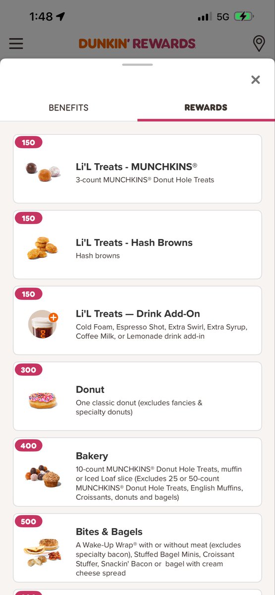 delsesser's tweet photo. Checking my math: A purchase from @dunkindonuts will earn 10 points per dollar spent. To use points on one “free” or points used donut costs 300 pts. So, that “free” donut = $30? And-points expire after a certain timeframe?  Lmao! What a bargain! #bamboozled https://t.co/RsBVh0ABHi