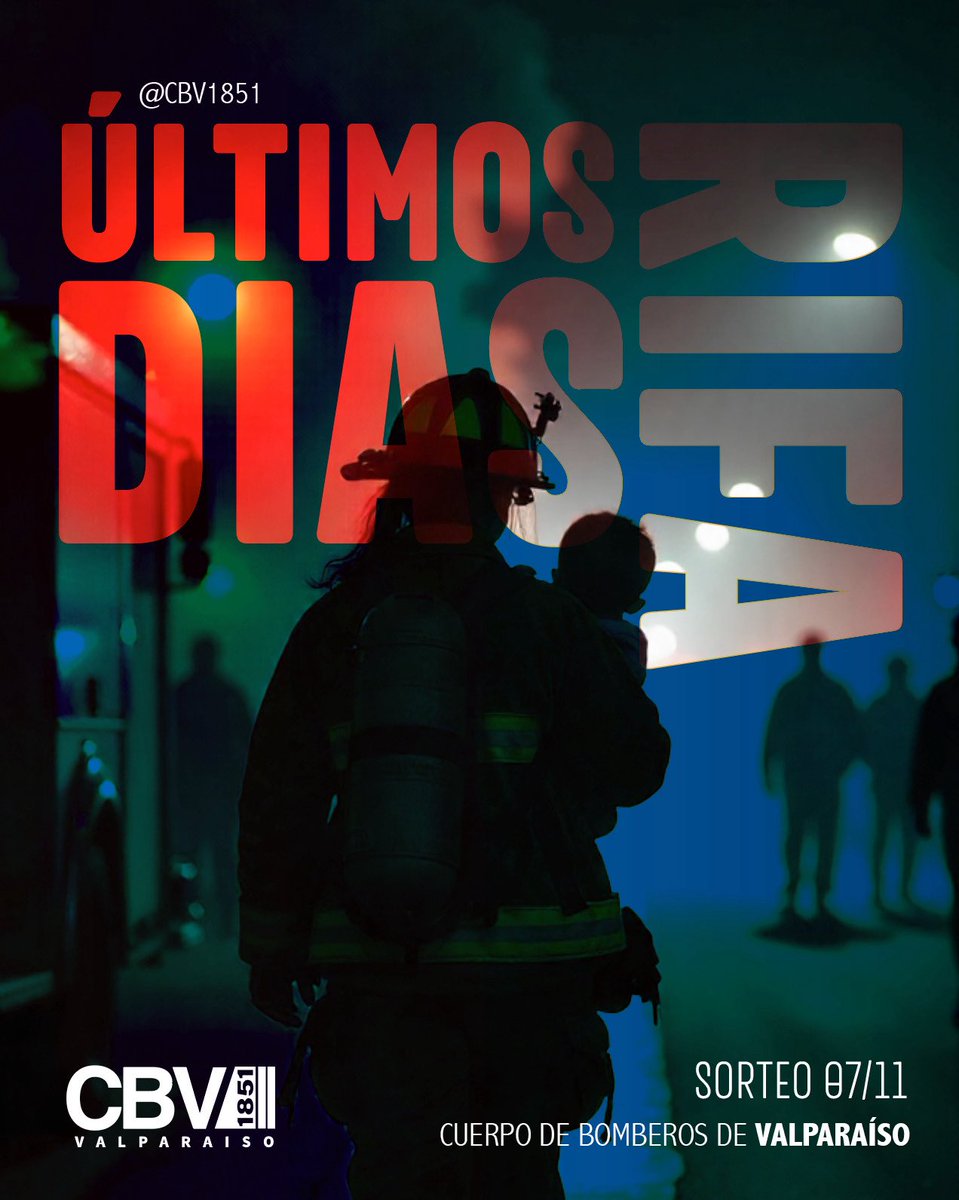 👩🏻‍🚒¡DOMINGO ÚLTIMO DÍA DE VENTA!

Puedes cooperar online en este link: rifacbvalparaiso.chiledar.cl

❤️¡Esperamos contar con tu apoyo!