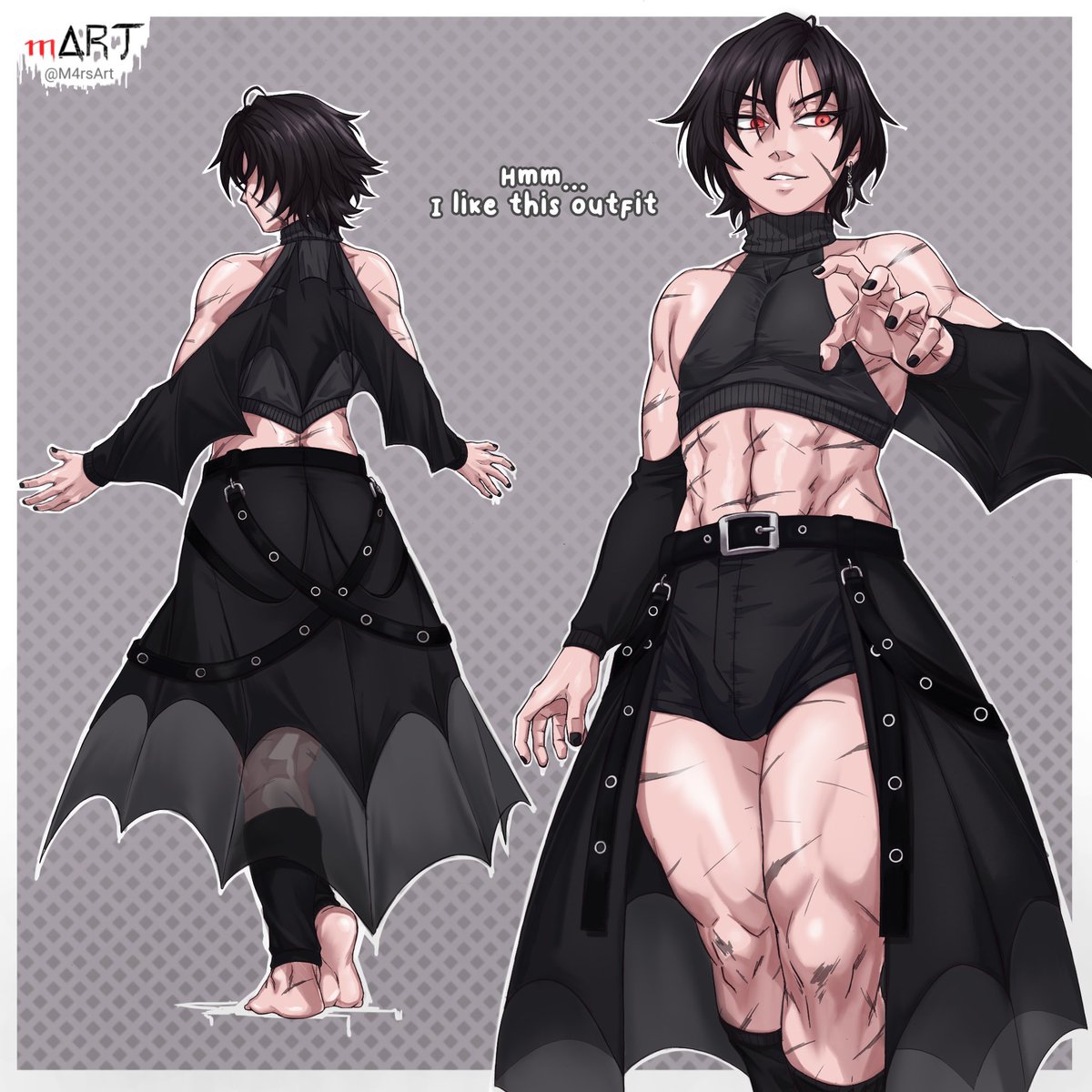 Repost of the previous halloween costume
#Halloween  #digitalart #oc