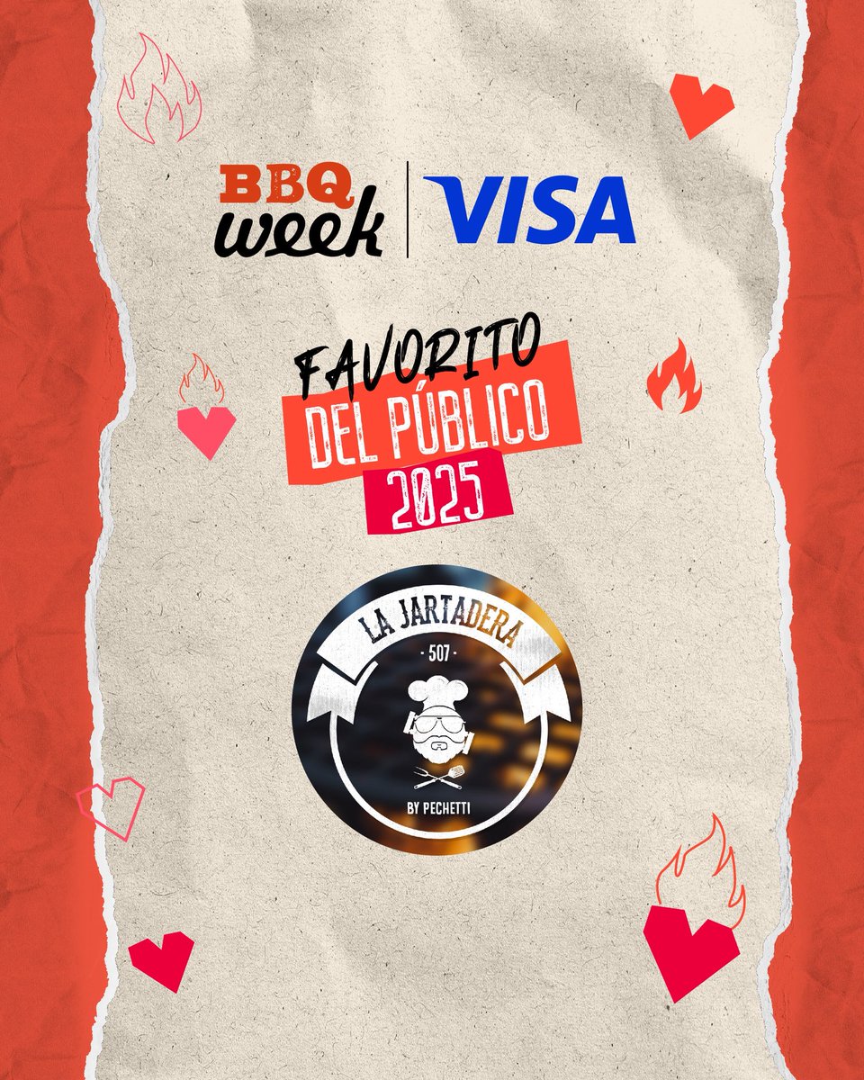 PanamaWeek's tweet image. Y en esta primera edición de BBQ Week @VisaPA los fans votaron en WEEK.PA por la Bendita Suegra de @lajartadera507 como el favorito del público de los #SaboresQueProvocan 

Muchas felicidades a todo el equipo por este reconocimiento especial de los comensales. 🎉