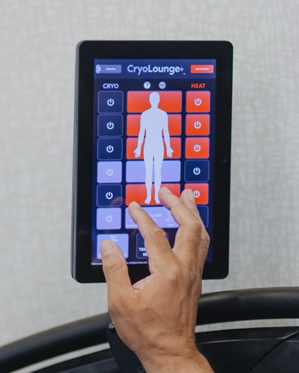 Fitness19Gyms's tweet image. Hot where you want it. Cold where you need it. 🔥🥶 Customize your recovery with CryoLounge+. #Cryolounge+ #RecoveryMode