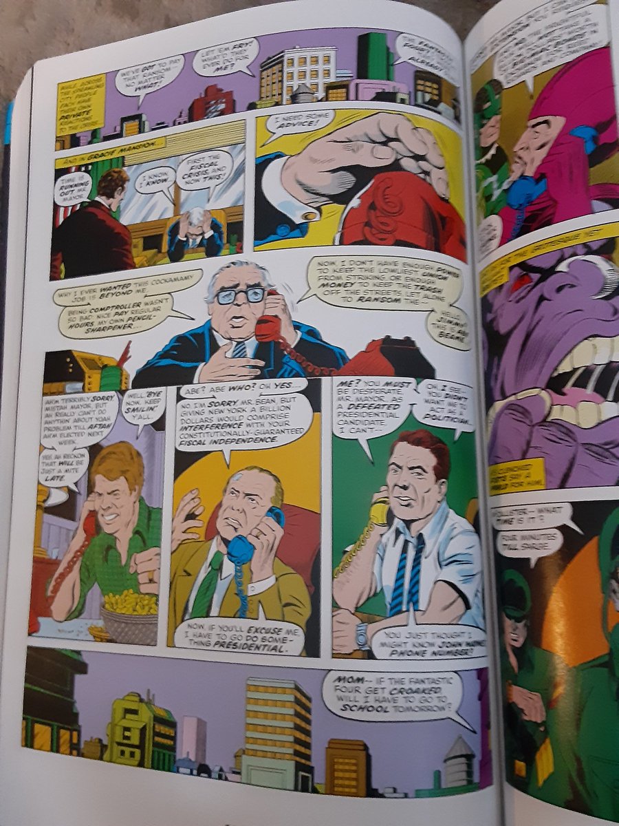 JasonCharlesPh1's tweet photo. The Election of 1976 Marvel style. Fantastic Four #178 https://t.co/AMY5cREovW