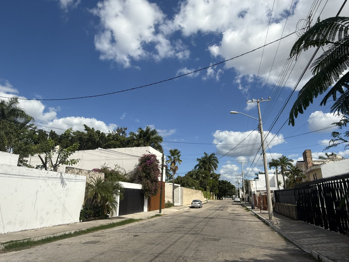 begin3d's tweet image. 昨日からメキシコのメリダで活動しております。1ヶ月強はメリダです。
今は忙しくて出かけられないので、写真はたんに宿の近くです。