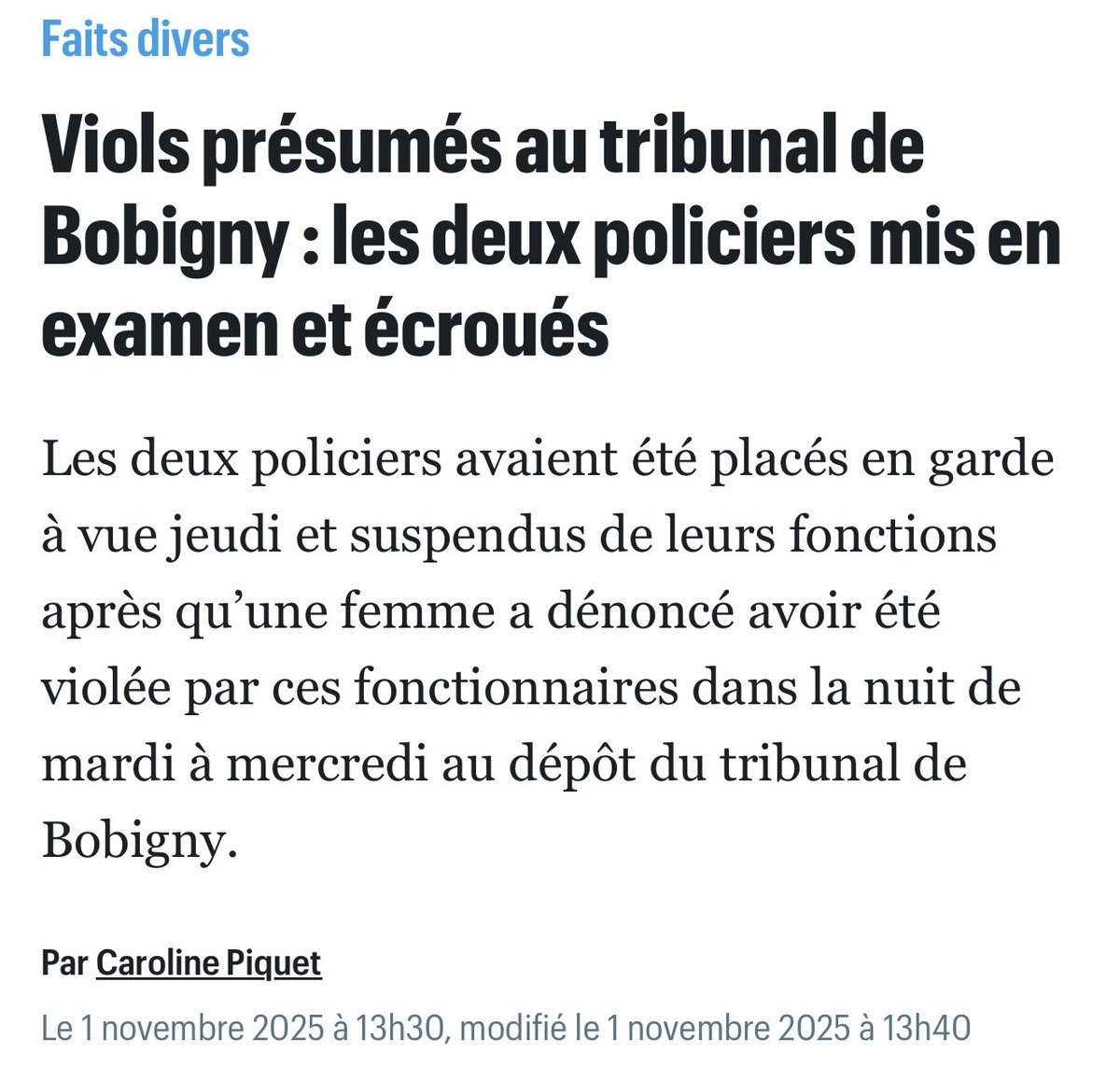 coryleguen's tweet image. Curieusement, quand CNews ou Frontières ne publient pas les noms des policiers, c’est que le « terroir » français a encore frappé. 

Soutien à la jeune maman.