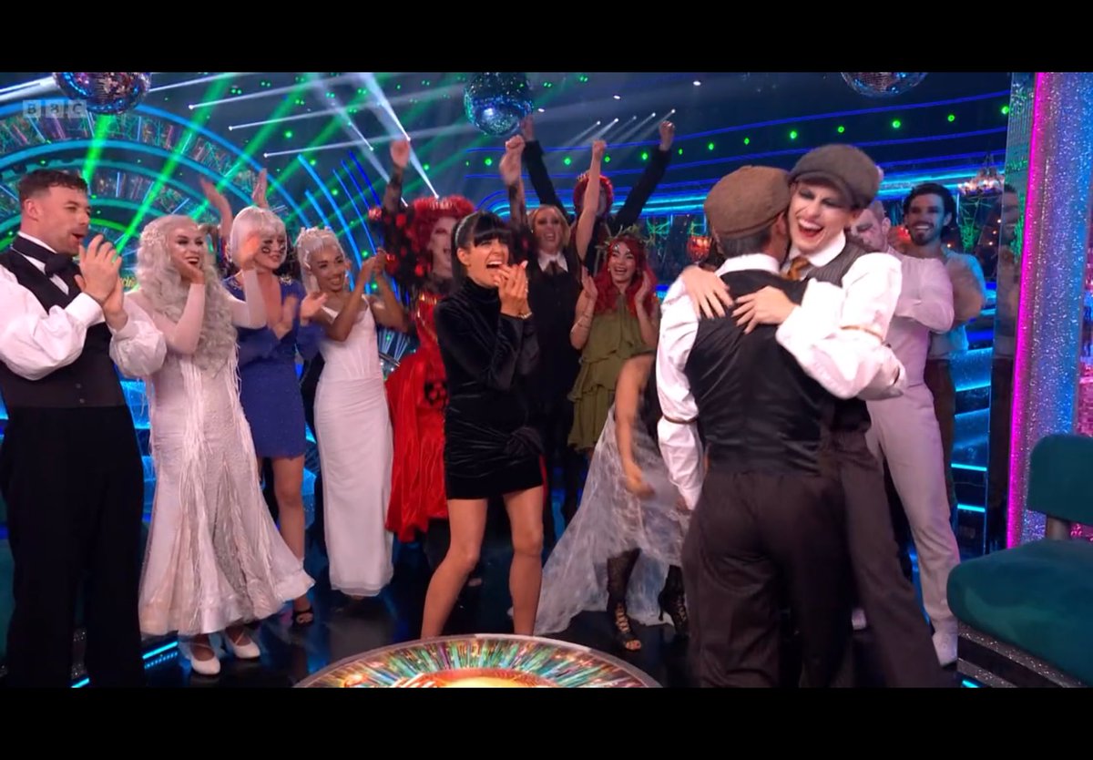 KDCunliffe's tweet photo. Seeing the sheer unadulterated joy when someone with no dance experience delivers something THAT good is one of the joys of Strictly.

That was special from Karen Carney.

#strictly #scd #StrictlyComeDancing #karencarney https://t.co/JvRYXFow81