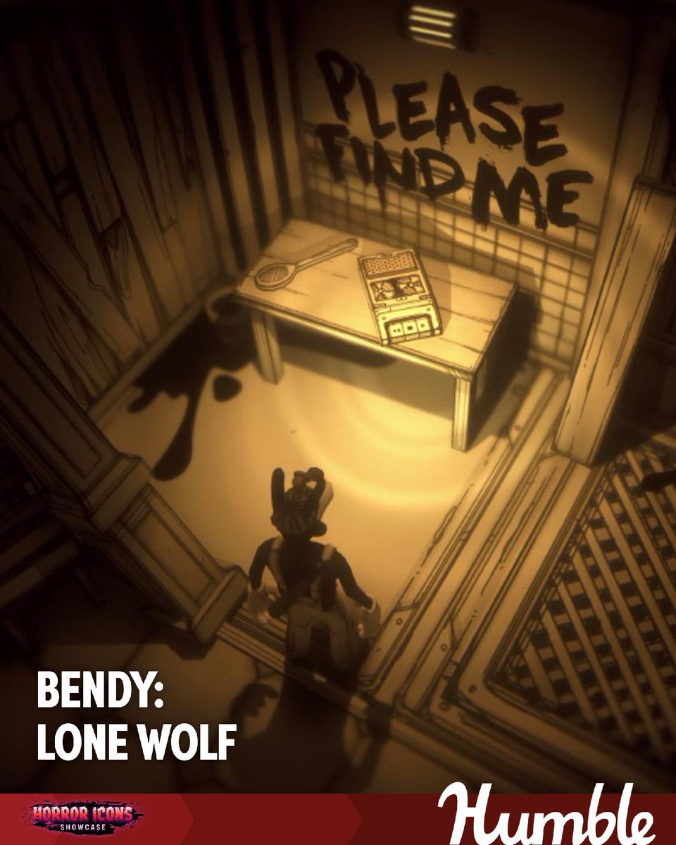 Monsters and obstacles emerge from every direction as you journey into the rubberhose halls of the world's most evil animation studio in Bendy: Lone Wolf.

The Horror Icons Showcase supports <a href="/GirlsWhoCode/">Girls Who Code</a> | bit.ly/4nuiXIY