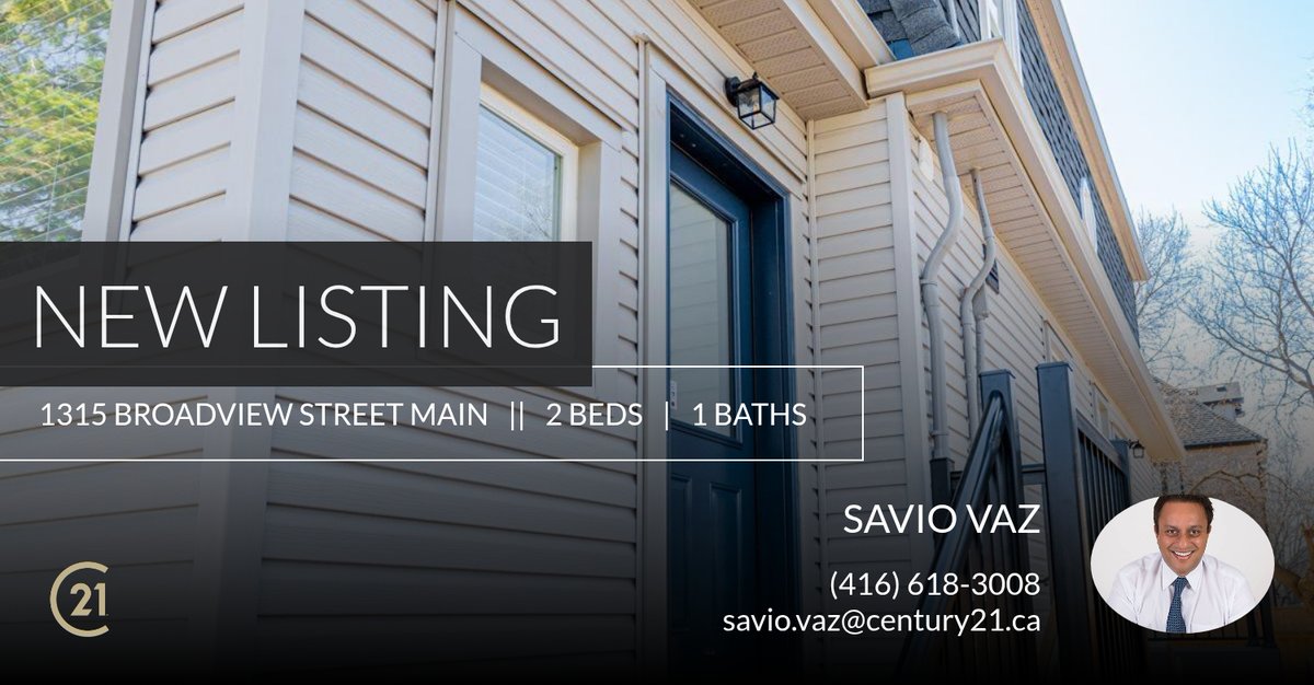SavioVazRealtor's tweet photo. 📍 New Listing 📍 Take a look at this fantastic new property that just hit the market located at 1315 Broadview Street Main in Pickering. Reach out here or at (416) 618-3008 for more information

Savio https://t.co/R7rduEHEkL https://t.co/rUDIkT7kI9