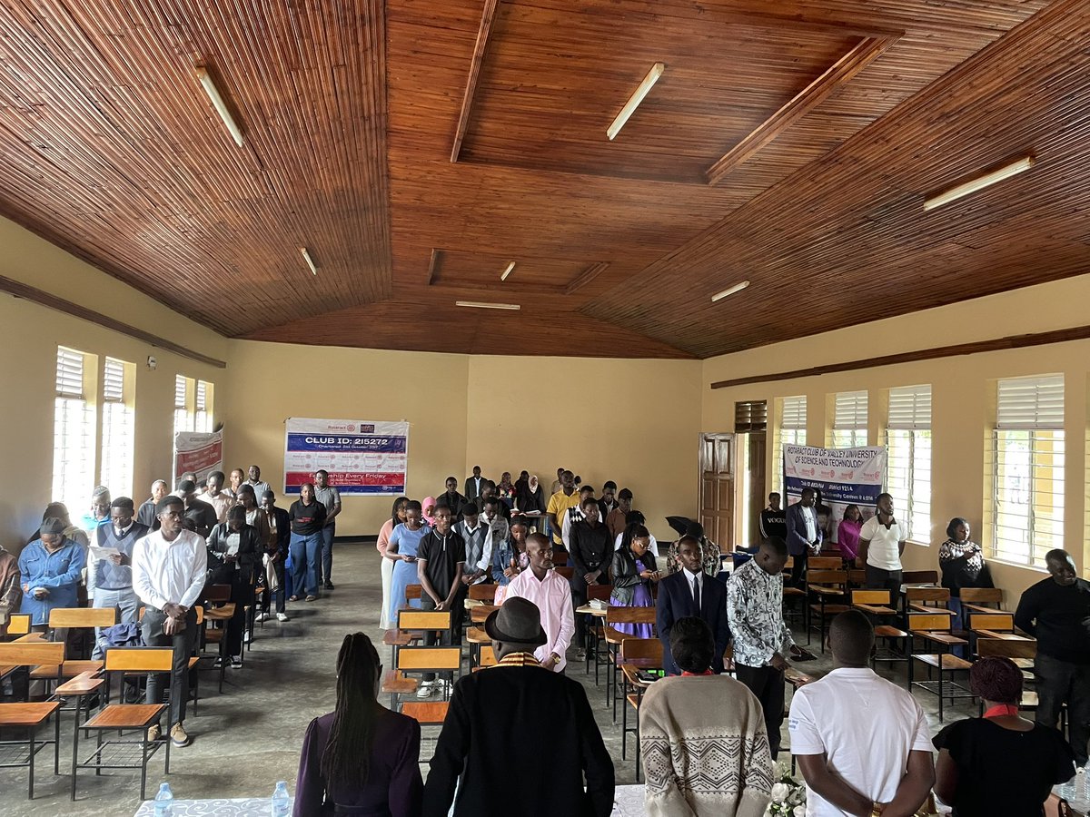 RotaractKiuwc's tweet photo. Today was an honor to have the DRR’s visit to Rotaract club of KYU. We also had induction of our new members of the club from different branches. 
#serviceaboveself
#DRRvisit https://t.co/rOySJQCxR7
