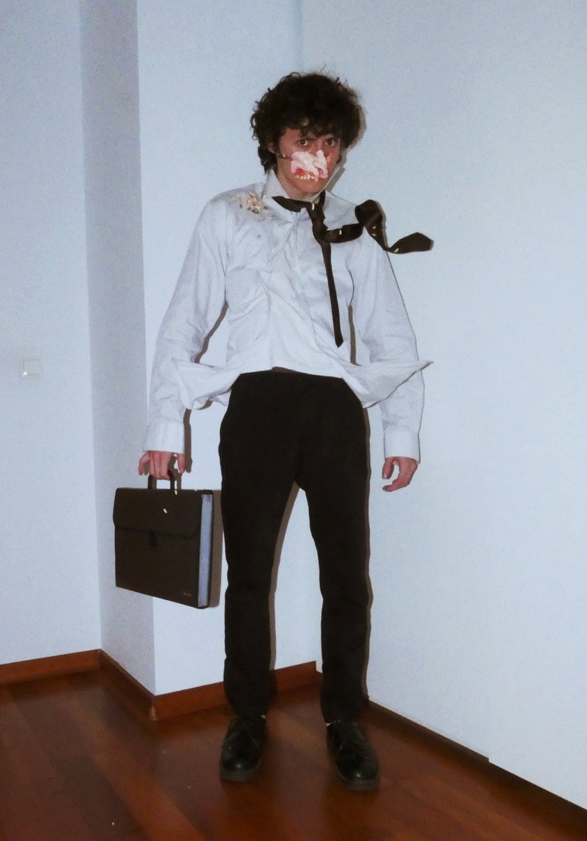 por fin he podido hacer fotos del full look de ayer feliz halloween!!!