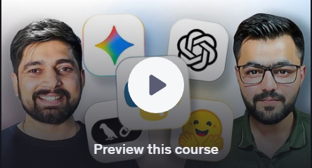 Rihan_codes's tweet image. 🚀 Just started “Full Stack Generative & Agentic AI with Python” by Hitesh Choudhary & Piyush Garg.
Time to dive deep into the world of agents, #LangChain, #OpenAI, and #Python magic ⚡
Let’s build the future one project at a time 💻🔥
#GenerativeAI #100daysofcodingchallenge