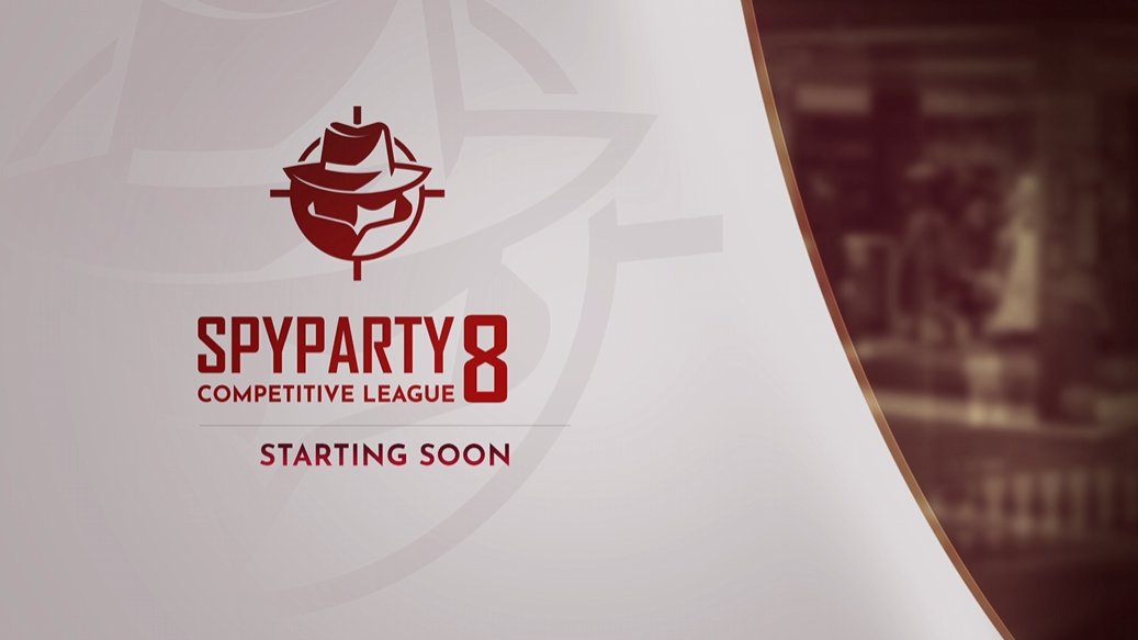 Live at twitch.tv/spyparty with an SCL8 cast: