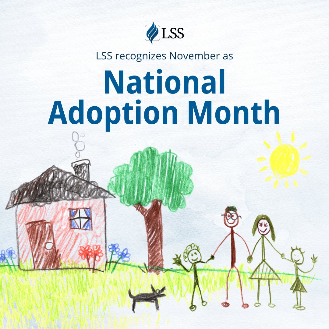LSS proudly supports children and families across Wisconsin through the state’s Public Adoption Program. Learn more about how we help connect children with loving families at lsswis.org/service/childr….

#NationalAdoptionMonth #LSSWisconsin #ForeverFamily #AdoptionJourney