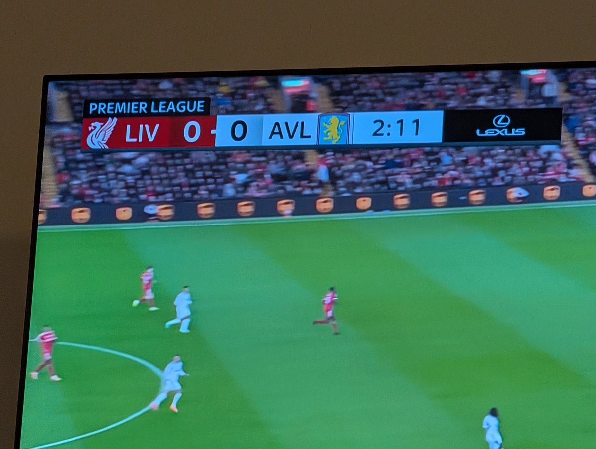 Watching Liverpool vs Aston Villa on USA #PremierLeague