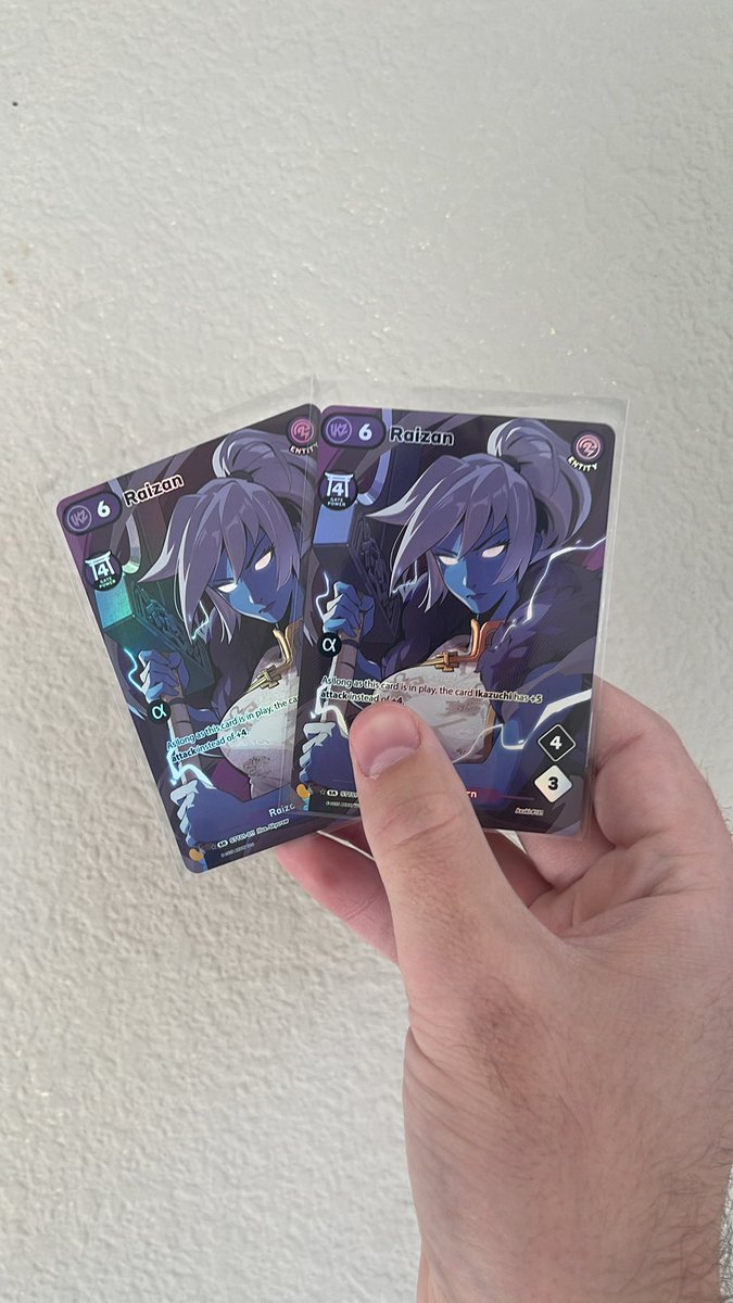 Got my <a href="/AzukiTCG/">Official Azuki TCG</a> decks in. We pulled double alt art heat ⚡️