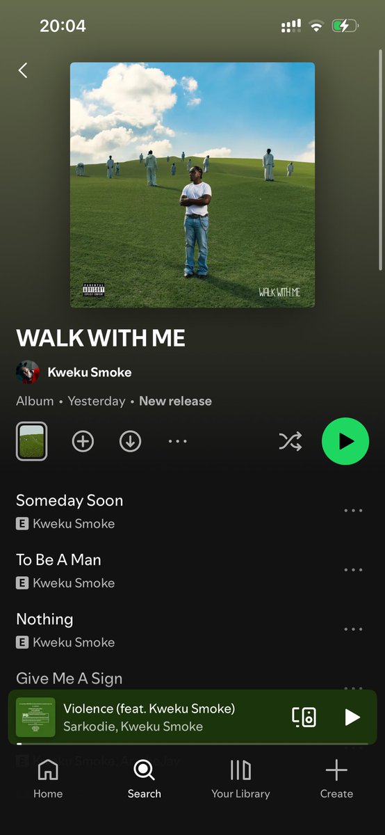 Am I too late to hop on smokes album? 
If not which song should I first hop on?