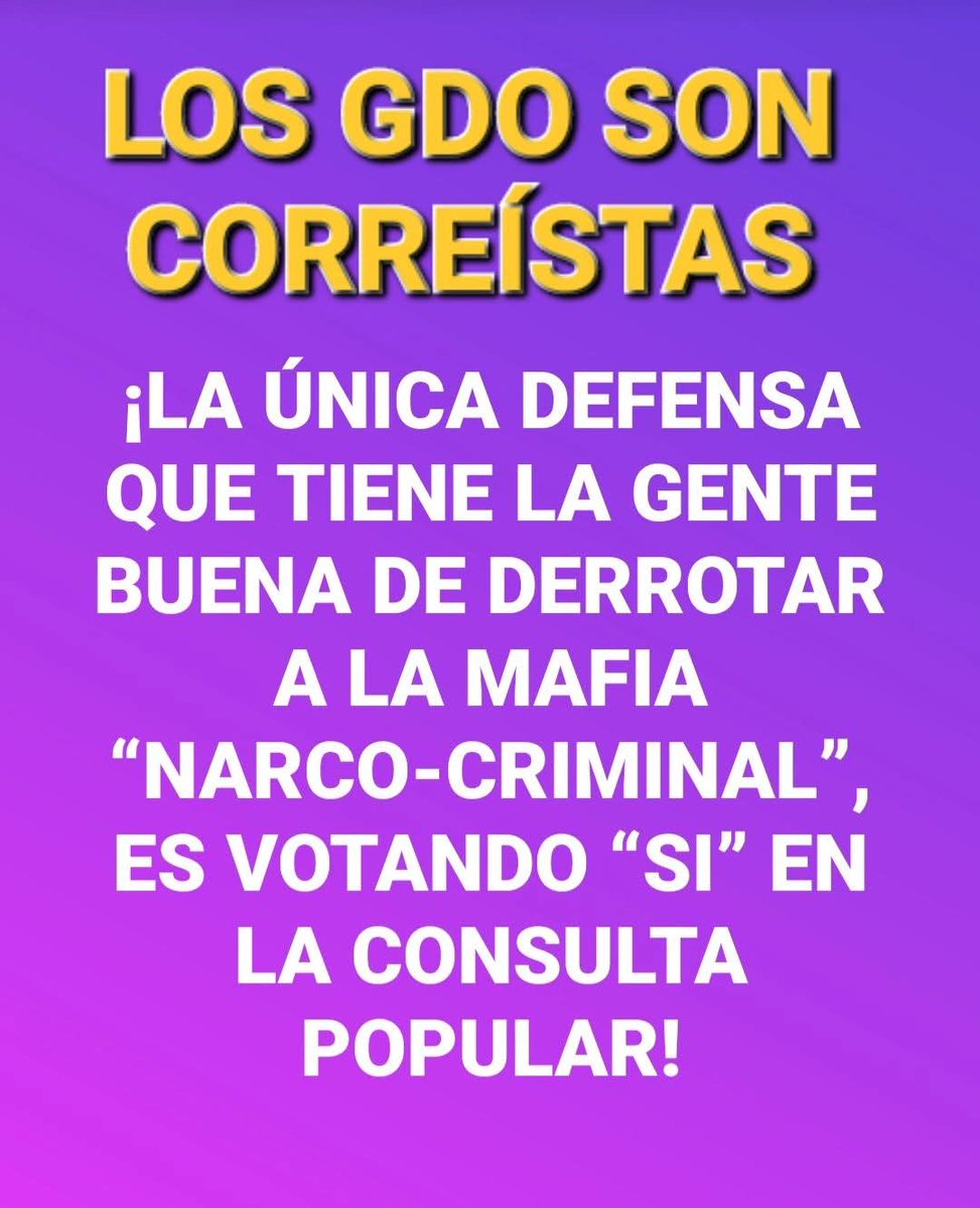 💥 PARA DEFENDERNOS VOTA TODO SIIII 🇪🇨💜🇪🇨💜🇪🇨💜🇪🇨💜