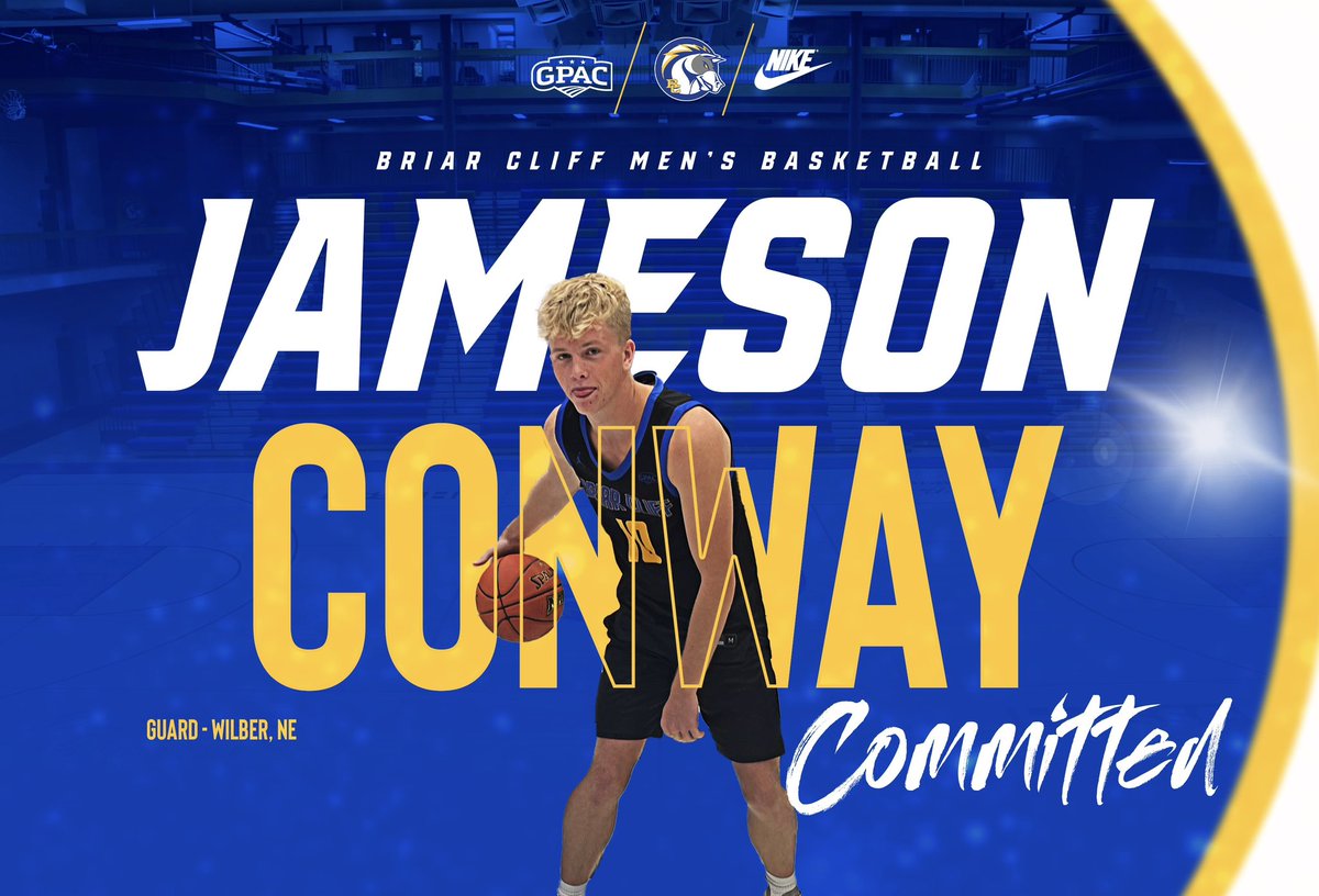 Excited to announce my commitment to Briar Cliff Univeristy! <a href="/CoachSvagera/">Mark Svagera</a> <a href="/CoachShoe10/">Adam Schumacher</a> <a href="/LarabyEvan/">Evan Laraby</a>