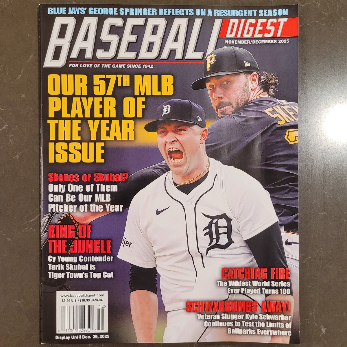 tdhagerty's tweet image. It's the 100-year anniversary of the wild 1925 World Series. It had a field lit on fire, spitball pitchers, home runs that bounced over the fence, a catch that remained a mystery for decades &amp;amp; a dramatic Game 7 in the rain.

Read about it in my article in the new Baseball Digest!