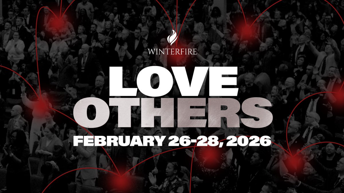 WinterfireConf's tweet image. Our purpose is clear – Love Others.

“For we reach the goal of fulfilling all the commandments when we love others deeply…” 1 Tim 1:5 (TPT)

Make plans to join us February 26–28, 2026 in Bloomfield, CT for #WinterFire26

✨ Early registration is open!

winterfire.org