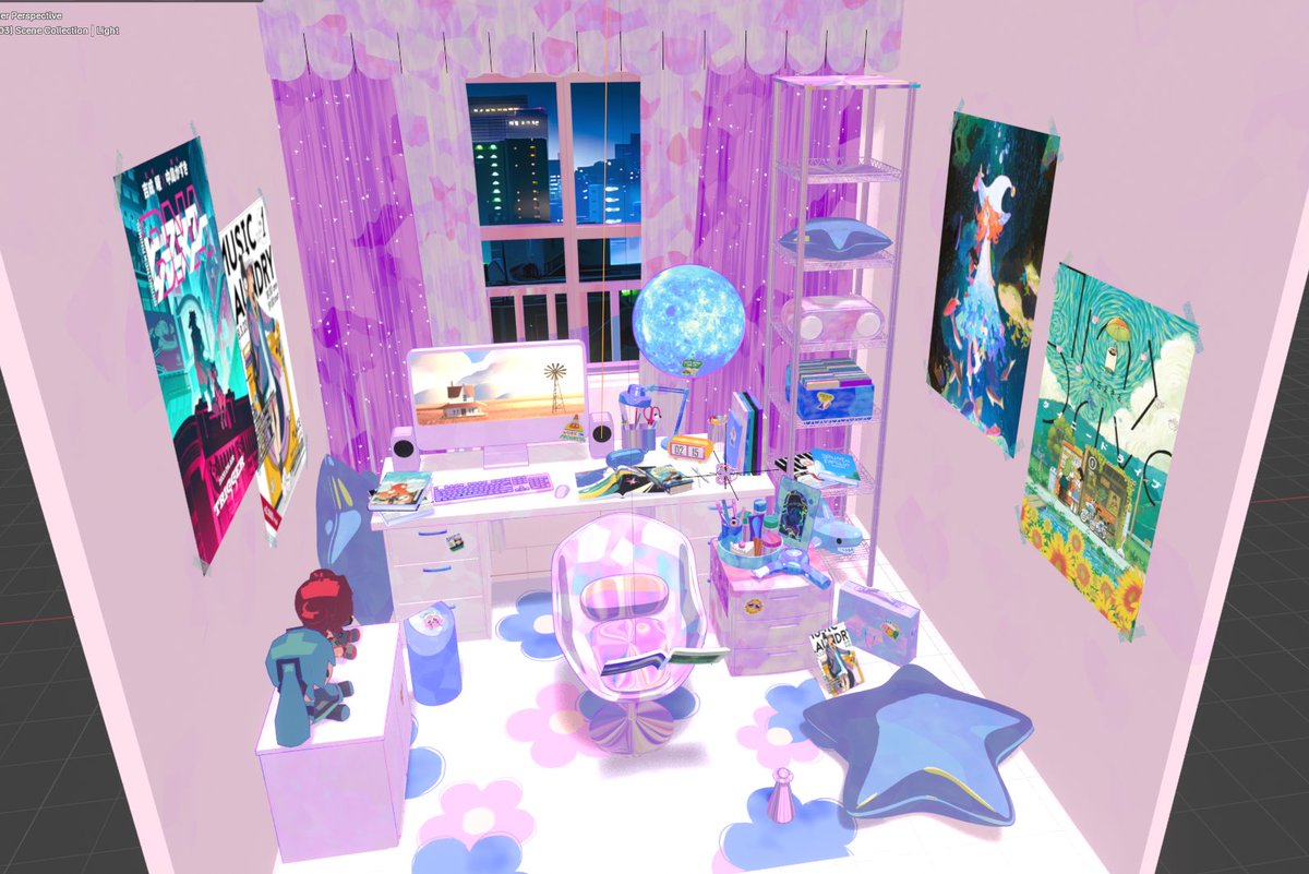 I made an E- girl room 😂