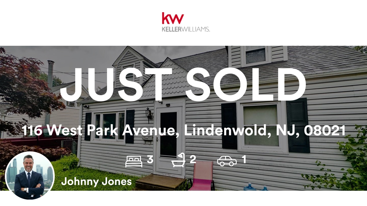 FamousJohnny's tweet image. 🛌 3 🛀 2 🚘 1
📍 116 West Park Avenue, Lindenwold, NJ, 08021

My latest sale on RateMyAgent.

rma.reviews/m7i2w4kpsdbh

...
#ratemyagent #realestate #Keller_Williams_Realty__Marlton