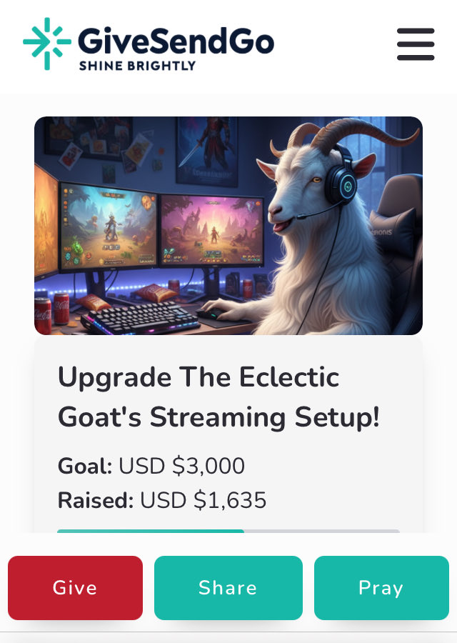 The Herd is the most amazing group ever… ❤️😭❤️😭❤️😭

givesendgo.com/TheGoatsGoated…