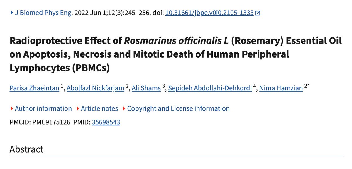 Rosemary saves your cells from EMF radiation.  

If you live in a city, especially an apartment building, and give a shit about EMF's frying your cells, you should look into Rosemary as a tool to mitigate damage.  

EMF's will causes chronic calcium overload, NO overproduction,