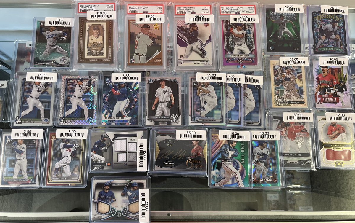 LineDriveCard's tweet image. New Inventory FS 💰 

Ask for price or make an offer ✅

RT’s Appreciated

@GKSportCards @Mike_BST_Cards @BM_Cards2000 @frank_lubatti @_Babyzion_ @keeper27storm