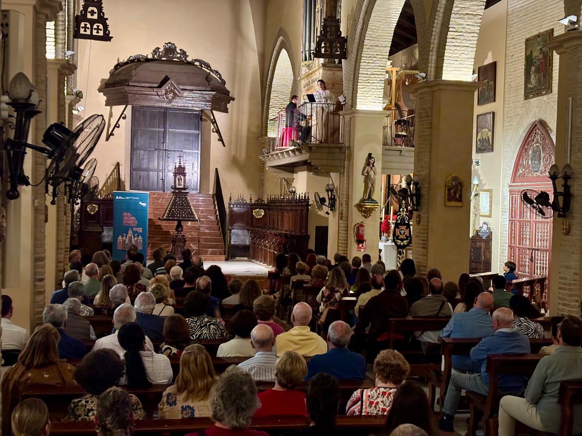 CulturaCuenta's tweet image. El Ciclo de Órgano en Andalucía. Música y Patrimonio es un puente entre pasado y presente, donde el patrimonio musical cobra vida en escenarios únicos.

Consulta el programa completo
lajunta.es/60bfp