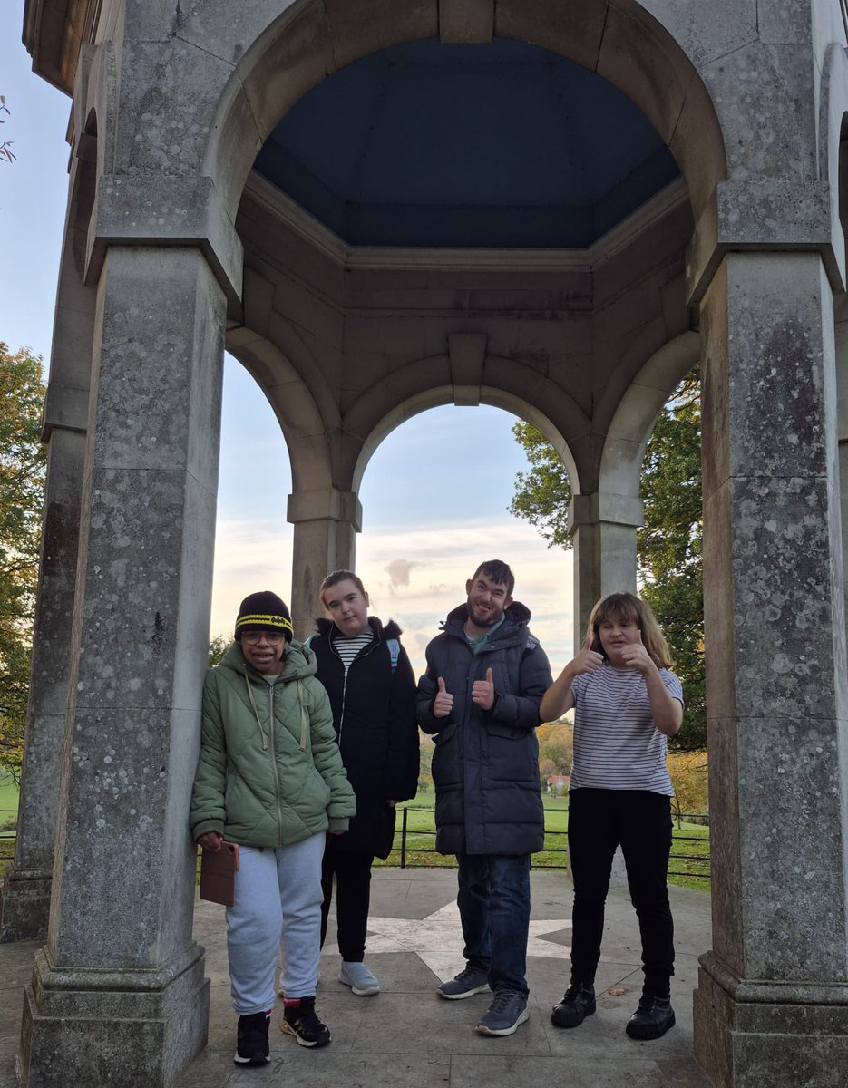 CascadeCharlton's tweet image. Lovely walk around Sheringham park this afternoon #outdooradventures #groupactivity #autismawareness #enablenotlabel