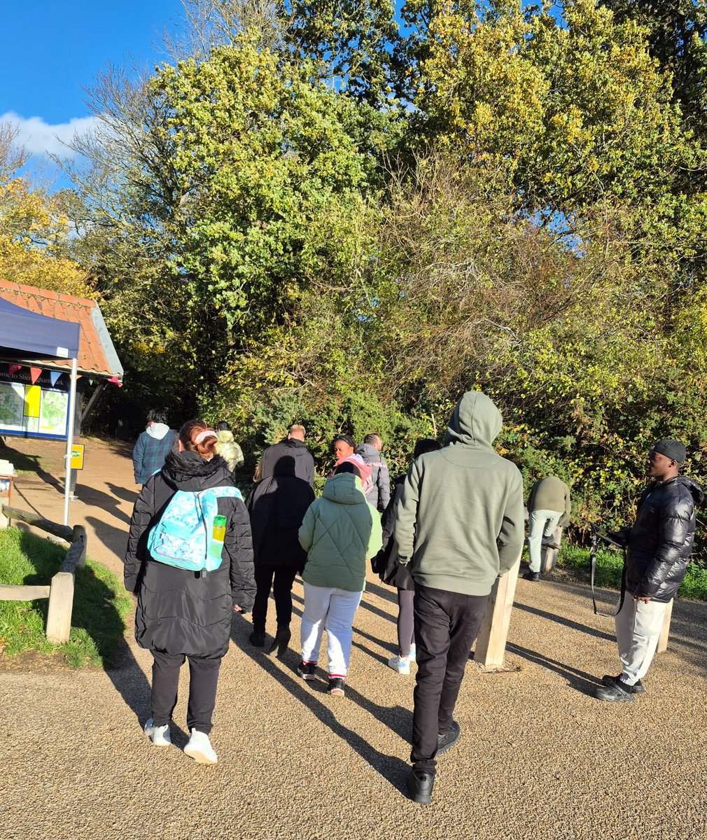 CascadeCharlton's tweet image. Lovely walk around Sheringham park this afternoon #outdooradventures #groupactivity #autismawareness #enablenotlabel